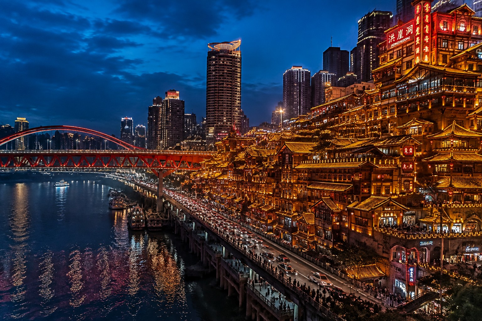 Chongqing city skyline