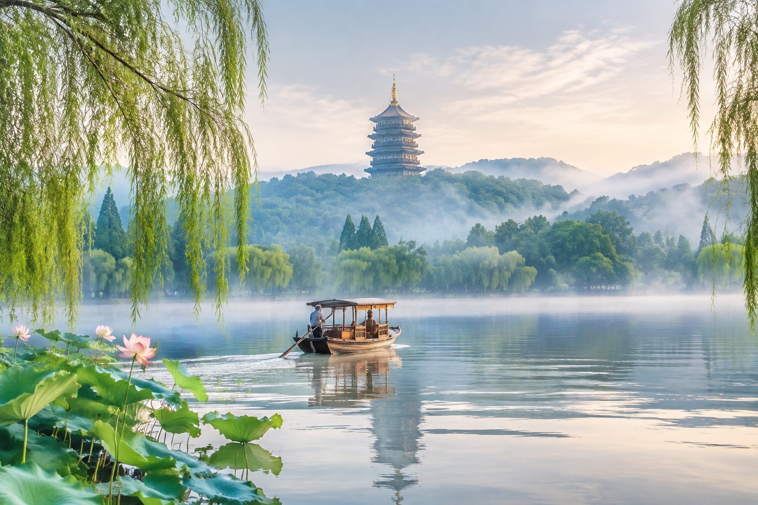 Hangzhou city skyline