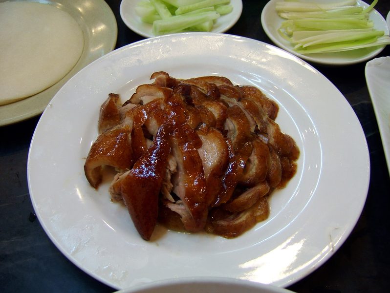 Authentic Wood-Fired Peking Roast Duck