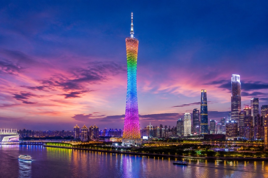 Canton Tower & Pearl River Waterfront