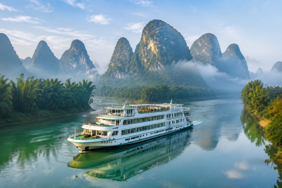 Li River 4-Star Luxury Scenic Cruise to Yangshuo
