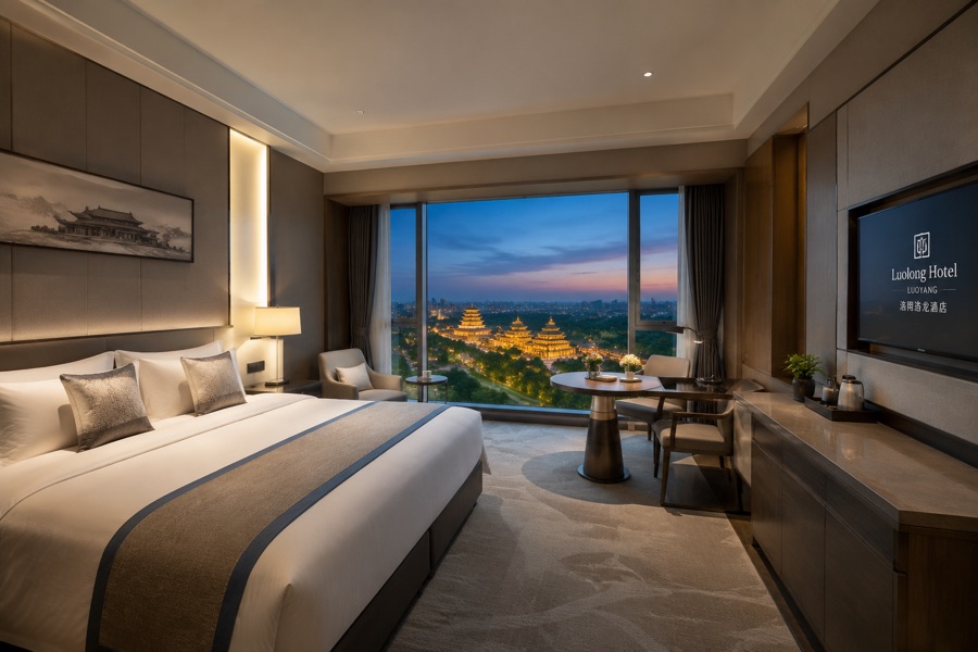 Luolong High-Speed Rail CBD & Sui-Tang Heritage Hotel District