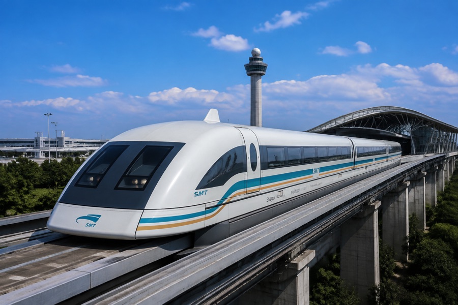 Shanghai Pudong Maglev High-Speed Train