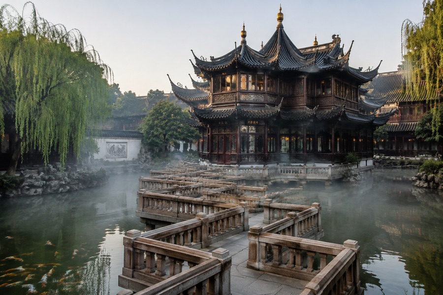 Yu Garden & Old Town Bazaar