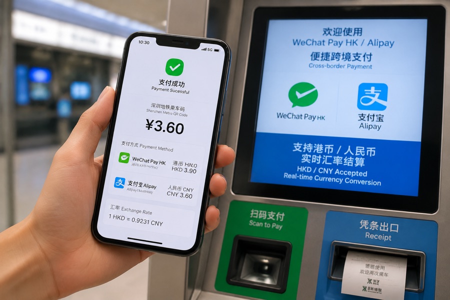 Shenzhen Cashless Living & Octopus/HKD Conversion Rules