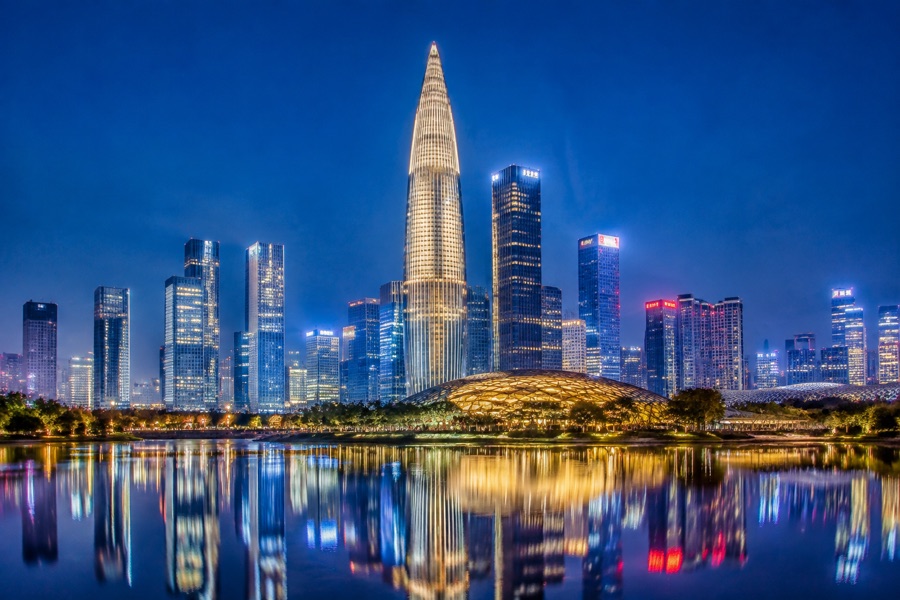 Shenzhen Bay Talent Park & Super HQ Skyline