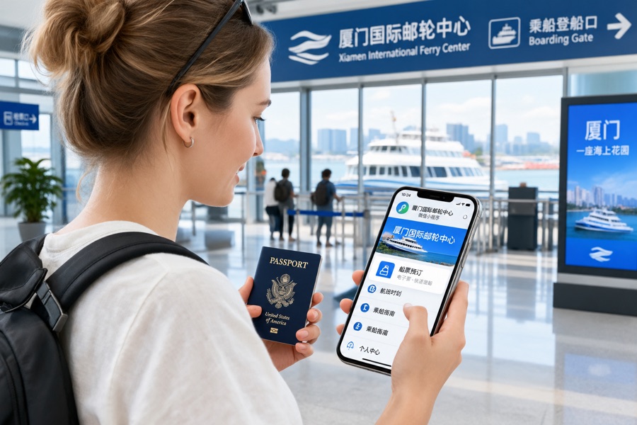 Xiamen Ferry Passport Real-Name Verification & Payment Rules