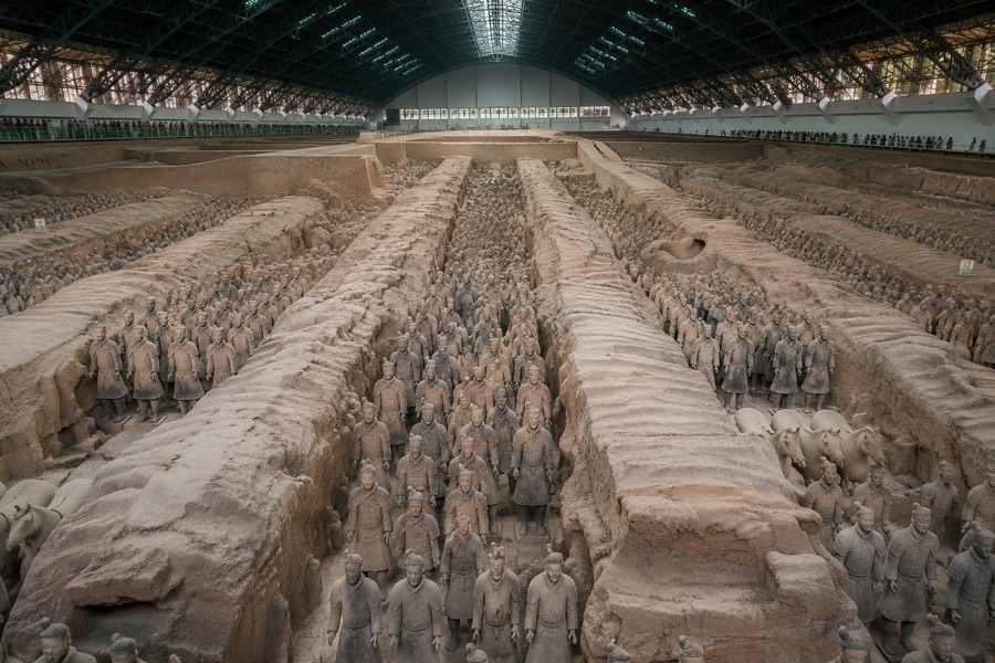 Emperor Qinshihuang’s Mausoleum (Terracotta Warriors)